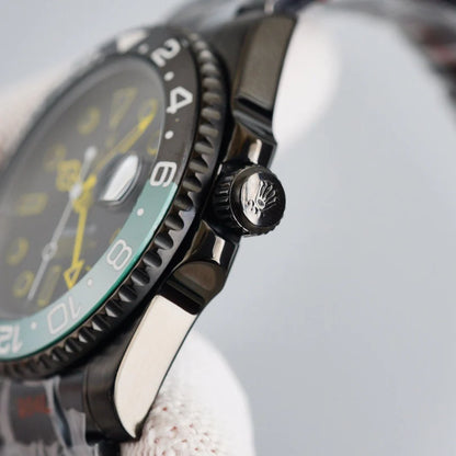 GMT-MASTER II CUSTOM GREEN BLACK BEZEL