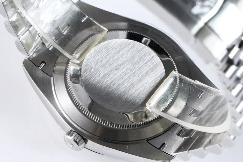 DATEJUST 36MM SILVER BLACK DIAL