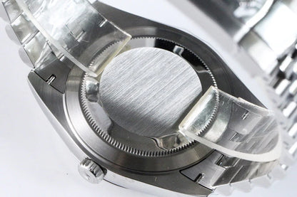 DATEJUST 36MM SILVER BLACK DIAL
