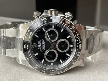 Clean factory 1:1 Rolex 2023 Daytona 126500 Best Edition 904L Steel Black Dial SH4131