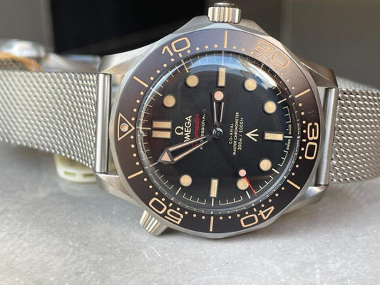 Seamaster 300 “No Time to Die” Limited Edition VSF 1:1 Best Edition on SS Mesh Bracelet A8806 V4