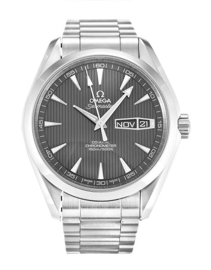 43 MM Steel Grey Baton Omega Aqua Terra 150m Gents 231.10.43.22.06.001
