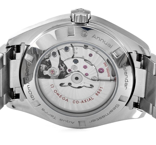 43 MM Steel Grey Baton Omega Aqua Terra 150m Gents 231.10.43.22.06.001
