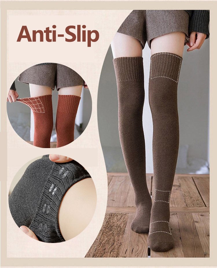 🔥Last Day 49% OFF - 🧦The Perfect Blend of Warmth and Style Thickened Over-The-Knee Socks