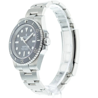 Rolex Submariner Black Dial 124060 No-Date
