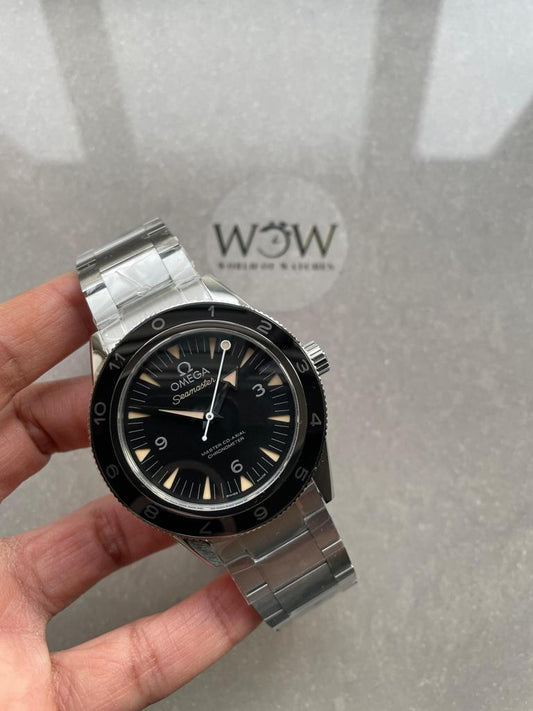 Seamaster 300 “Spectre” Limited Edition VSF 1:1 Best Edition on SS Bracelet A8400 Super Clone V2