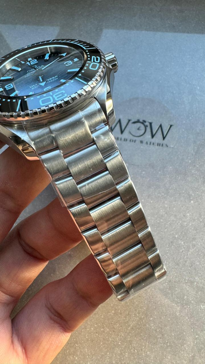 Seamaster ULTRA DEEP 6000M SS VSF 1:1 Best Edition Summer Blue Dial on SS Bracelet A8912