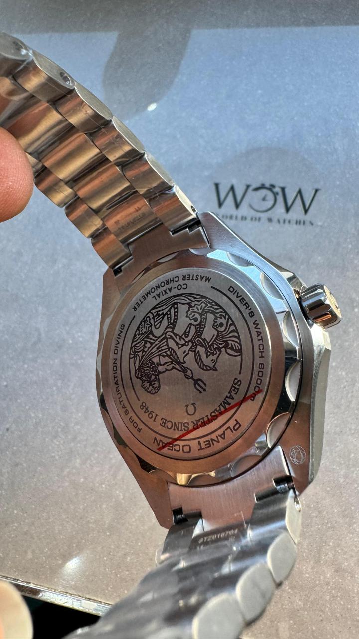 Seamaster ULTRA DEEP 6000M SS VSF 1:1 Best Edition Summer Blue Dial on SS Bracelet A8912