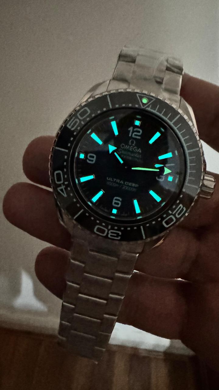 Seamaster ULTRA DEEP 6000M SS VSF 1:1 Best Edition Summer Blue Dial on SS Bracelet A8912