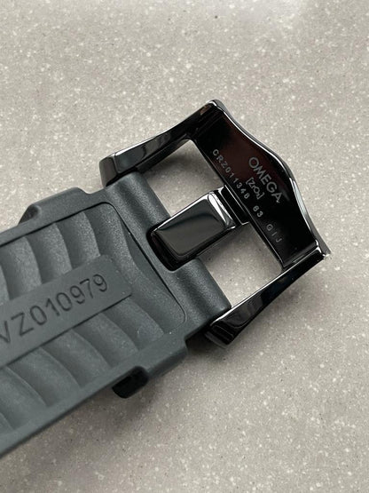 VSF Seamaster Diver Ghost 300m CER Black Dial Black Dots on Rubber Strap Asia 8806