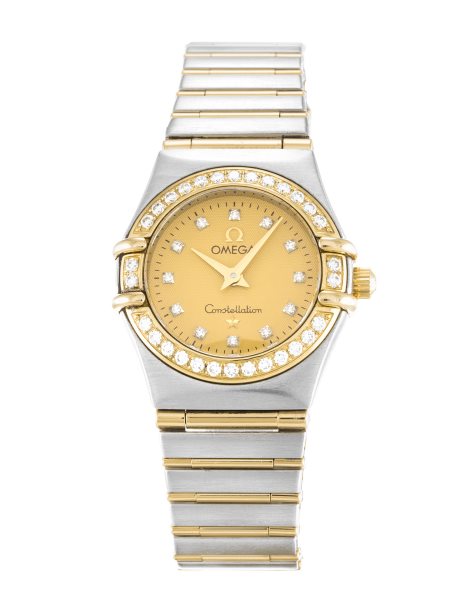 22.5MM Steel & Yellow Gold set with Diamonds Omega Constellation Mini 1267.15.00