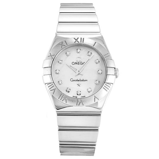 24MM 316 Grade Stainless Steel Omega Constellation Ladies 123.10.24.60.55.002
