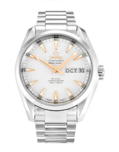 38.5 MM Steel Silver Baton Omega Aqua Terra 150m Gents 231.10.39.22.02.001