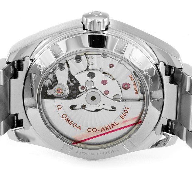 38.5 MM Steel Silver Baton Omega Aqua Terra 150m Gents 231.10.39.22.02.001