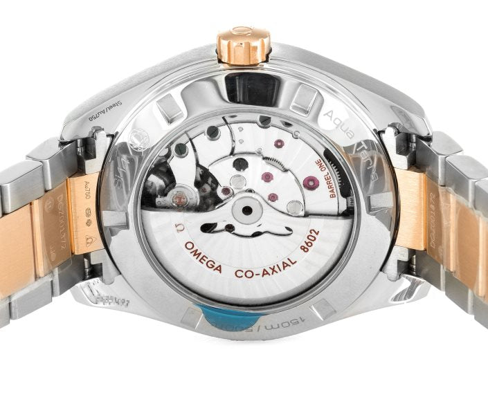 41.5 MM Steel & Rose Gold Omega Aqua Terra 150m Gents 231.20.42.22.06.001