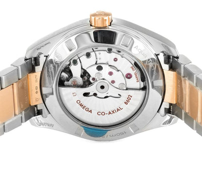 41.5 MM Steel & Rose Gold Omega Aqua Terra 150m Gents 231.20.42.22.06.001