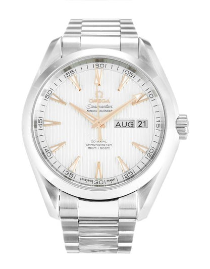 43 MM Steel Silver Baton Omega Aqua Terra 150m Gents 231.10.43.22.02.003