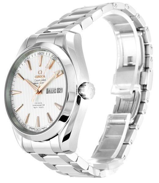 43 MM Steel Silver Baton Omega Aqua Terra 150m Gents 231.10.43.22.02.003