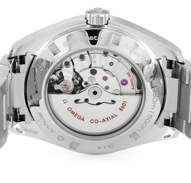 43 MM Steel Silver Baton Omega Aqua Terra 150m Gents 231.10.43.22.02.003
