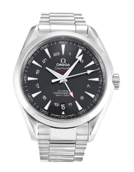43 MM Steel Black Baton Omega Aqua Terra 150m Gents 231.10.43.22.01.001