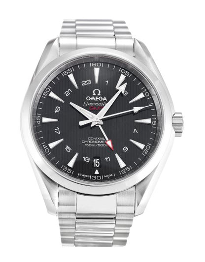 43 MM Steel Black Baton Omega Aqua Terra 150m Gents 231.10.43.22.01.001