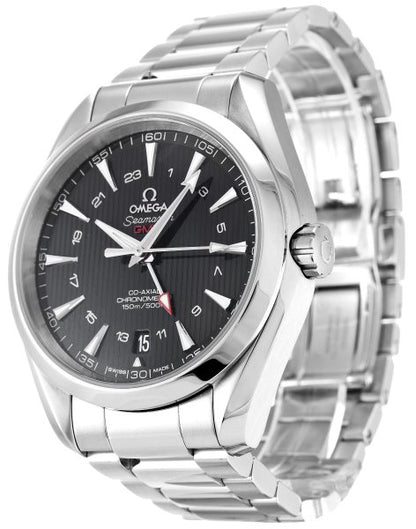 43 MM Steel Black Baton Omega Aqua Terra 150m Gents 231.10.43.22.01.001
