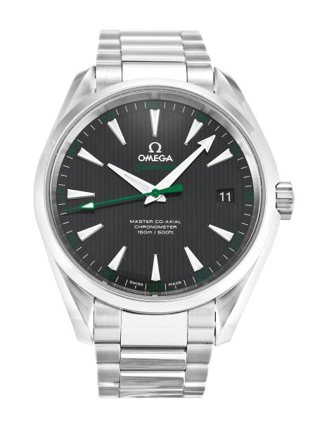 41.5 MM Steel Black Omega Aqua Terra 150m Gents 231.10.42.21.01.004