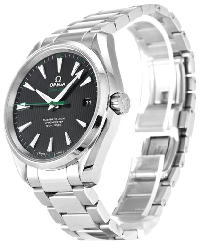 41.5 MM Steel Black Omega Aqua Terra 150m Gents 231.10.42.21.01.004