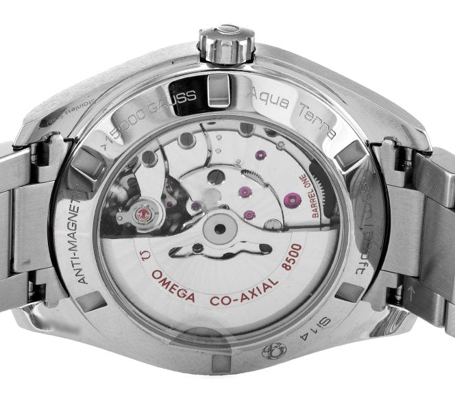 41.5 MM Steel Black Omega Aqua Terra 150m Gents 231.10.42.21.01.004