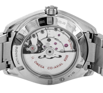 41.5 MM Steel Black Omega Aqua Terra 150m Gents 231.10.42.21.01.004