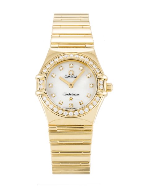 22.5MM Yellow Gold set with Diamonds Omega My Choice Mini 1164.75.00