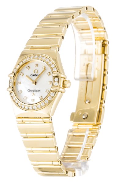 22.5MM Yellow Gold set with Diamonds Omega My Choice Mini 1164.75.00