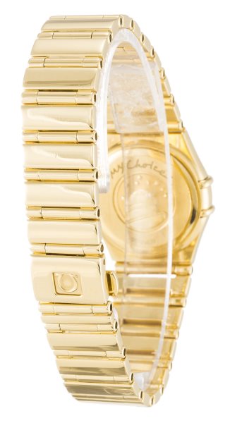 22.5MM Yellow Gold set with Diamonds Omega My Choice Mini 1164.75.00